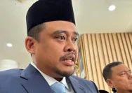 Gubernur Sumatera Utara Bobby Nasution memberikan keterangan pers terkait isu ijazah Gibran Rakabuming Raka