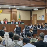 Mantan Jampidsus Febrie Adriansyah saat menjalani proses hukum di Pengadilan Tipikor