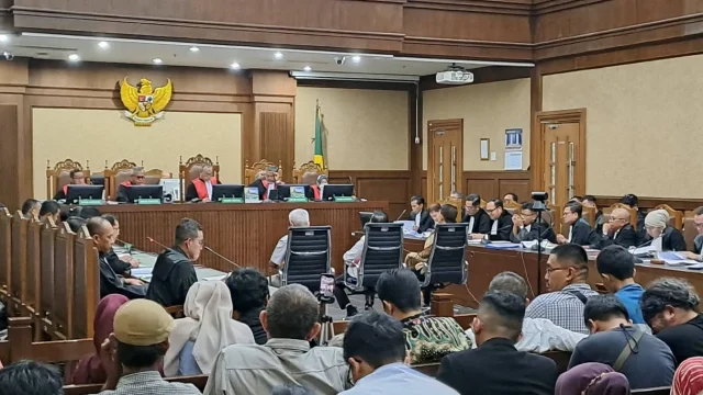 Mantan Jampidsus Febrie Adriansyah saat menjalani proses hukum di Pengadilan Tipikor