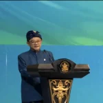Menteri Pendidikan Dasar dan Menengah Abdul Mu'ti memberikan keterangan pers mengenai kebijakan pendidikan nasional.