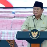 Presiden Prabowo Subianto dalam acara penyerahan hasil penertiban kawasan hutan