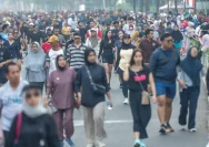 Suasana kegiatan Car Free Day di kawasan Jalan Sudirman-Thamrin Jakarta