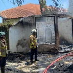 WN Nepal di Bali Usir Laba-laba Pakai Api Malah Bakar Vila Rp 2