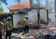 WN Nepal di Bali Usir Laba-laba Pakai Api Malah Bakar Vila Rp 2
